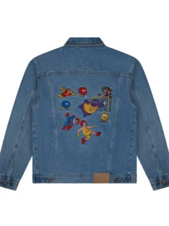 KidSuper McDonalds Denim Jacket Back