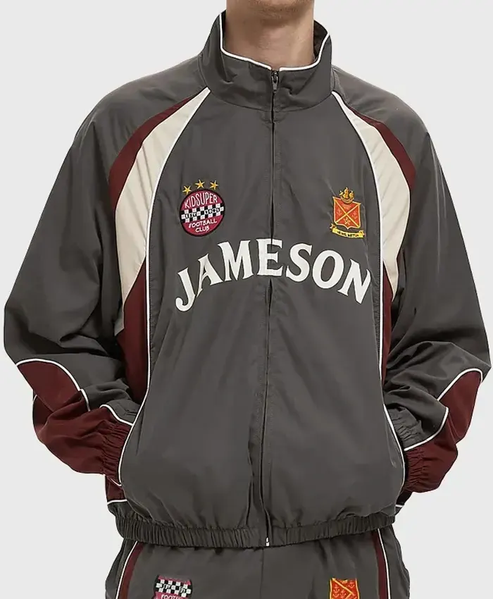 KidSuper x Jameson mens Track Jacket