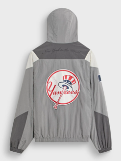 Kith New York Yankees 2026 Nylon Dante Pullover Jacket Back