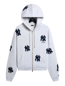 Kith New York Yankees 2026 Vintage Braxton Zip Hoodie