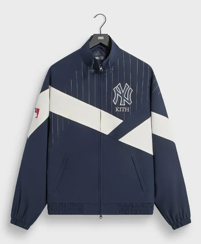 Kith New York Yankees Double Weave Shiloh Bomber Jacket