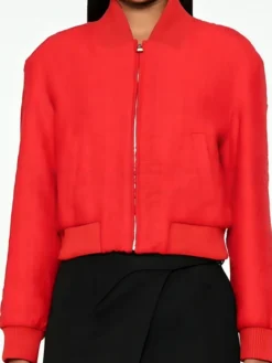 Kristen-Bell-Nobody-Wants-This-Red-Tweed-Jacket
