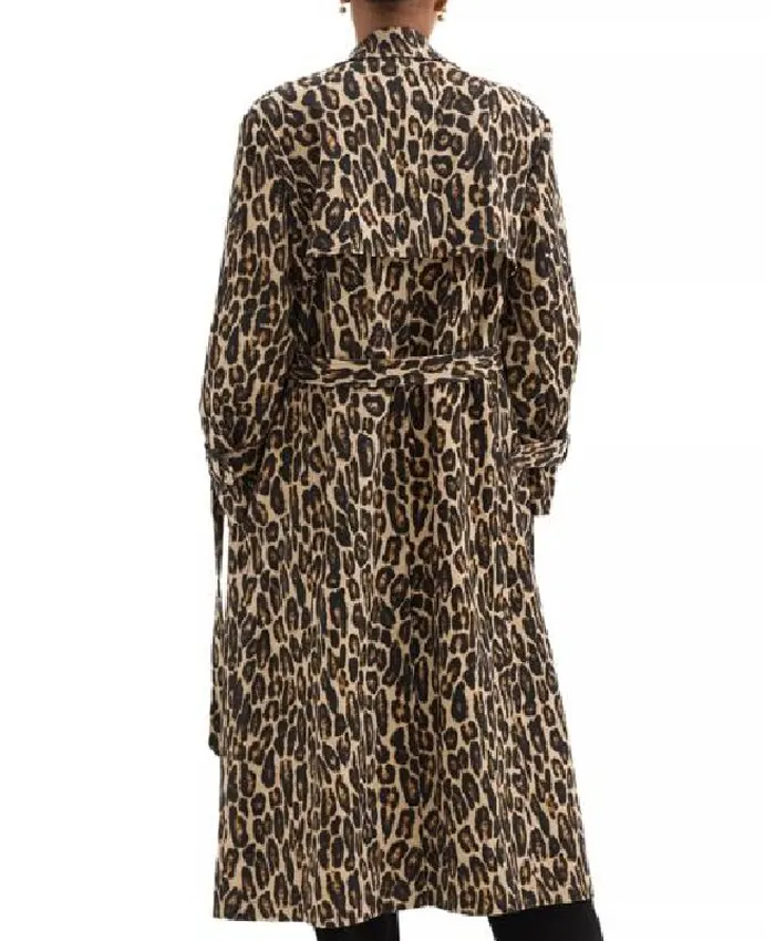 Kristen-Johnston-Laenne-S2-Leopard-Print-Trench-Coat