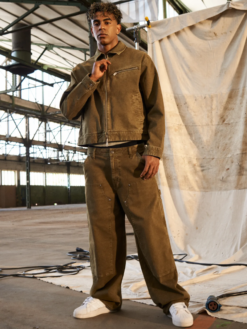 Lamine Yamal x American Eagle Olive Tracksuit Jacket