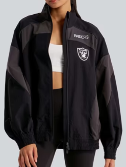 Las Vegas Raiders lululemon Black Ventilated Jacket