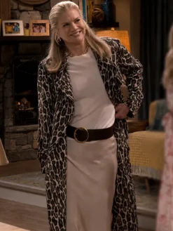 Leanne S2 Leopard Trench Coat