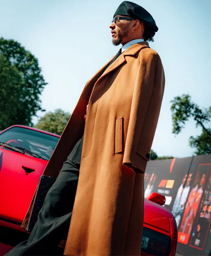 Lewis Hamilton Monza Overcoat For SAle
