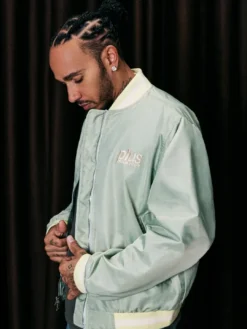 Lewis Hamilton Plus Four Four Championship Bomber Jacket sage green