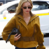 Lili Reinhart Waers Mustard Utility Jacket