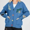 Long Sleeve Women's Cable Knit Cardigan Sweater