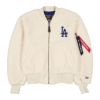 Los Angeles Dodgers x Alpha x New Era MA-1 Sherpa Flight Bomber Jacket
