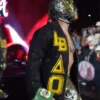 Lucha Bros Black Bomber Jacket
