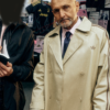 Luciano Spalletti adidas Stripe Beige Coat