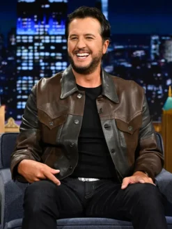 Luke Bryan Leather Jacket For Sale