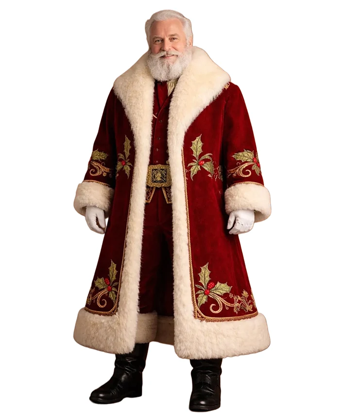 Luxury Santa Claus North Pole Christmas Coat