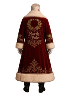 Luxury Santa Claus North Pole Christmas Embroidered Coat