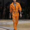 MGK Vogue Runway Orange Jumpsuit