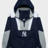 MLB Team New York Yankees Starter Polyester Pullover Hooded Jacket front view