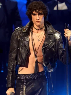 MTV-Video-Music-Awards-2026-Sombr-Paid-Tribute-to-Michael-Black-Leather-Jacket