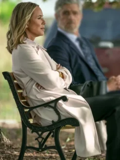 Maria-Bello-The-Waterfront-S01-White-Trench-Coat-For-Sale