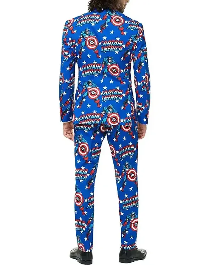 Marvel-Captain-America-Printed-Suit-Back