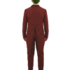 Men's Modern Trickster Costume Suit Back