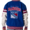 Mens New York Rangers The Wild Collective Jacket Blue
