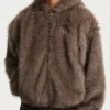 Mens Nike Morants Fur Jacket