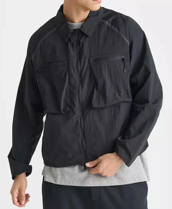 Men's Nike Tech Ergo Long Sleeve Utility Black Shirt