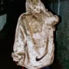Mens Supreme Nike Fur Reversible Parka Jacket