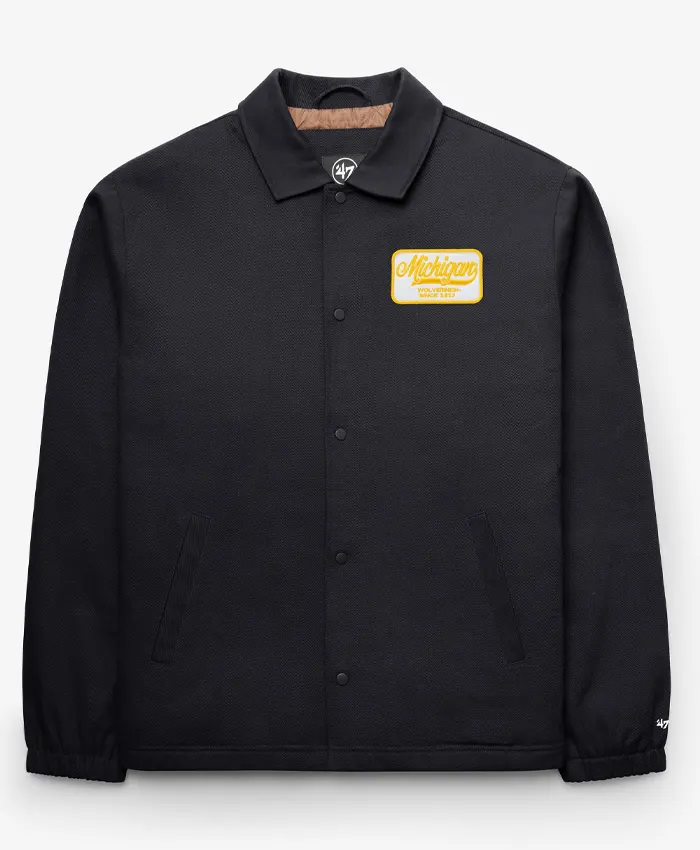Michigan Wolverines 47 Retread Coaches Full Snap Varsity Jacket For Sale