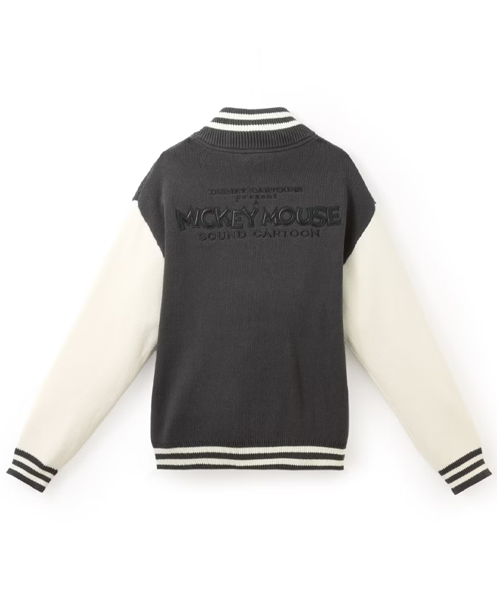Disney Mickey Mouse Bomber Varsity Jacket - Image 3