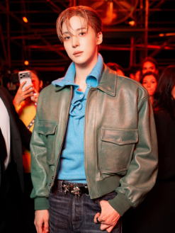 Milan-Fashion-Week-2026-Jeong-Yun-ho-Sage-Green-Leather-Jacket-Right