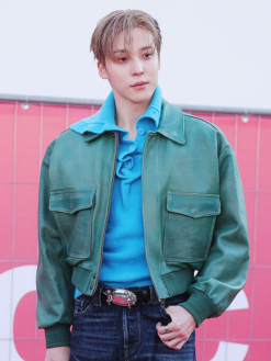 Milan-Fashion-Week-Jeong-Yun-ho-Leather-Jacket