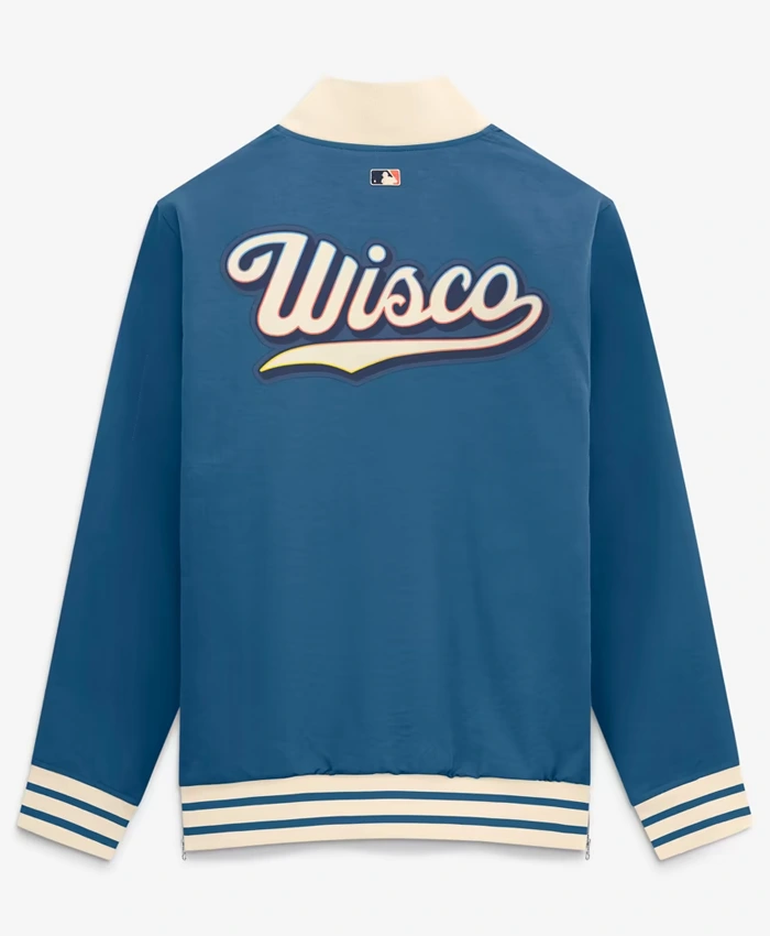Milwaukee Brewers Nike City Connect Jacket Blue