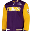 Minnesota Vikings Randy Moss Purple Satin Full-Zip Jacket