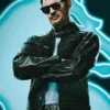 Mortal Kombat 2 Johnny Cage Black Leather Jacket