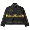 NFL Cleveland Browns Isaiah Bond Grand Prix De Paris Fleece Black Track Jacket front view