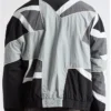NFL New York Giants Jaxson Dart NAHMIAS MVP Black Nylon Bomber Track Jacket back view