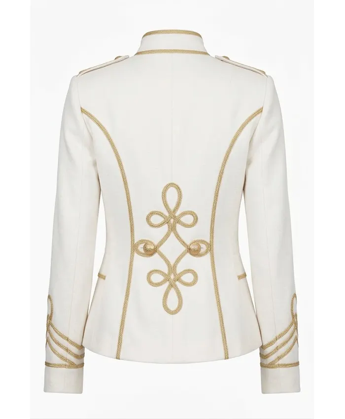 NFL-Super-Bowl-Halftime-Show-2027-Miley-Cyrus-Military-White-Jacket-Back-View