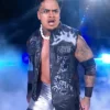 NXT-Heatwave-Jey-Uso-Black-Leather-Zilla-Fatu-Vest