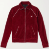 NYC Meek Mill Celine Burgundy Track Jacket