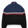 Nahmias x Formula 1 Miracle of Racing Chris Brown Blue Racing Full-Zip Fleece Jacket back view