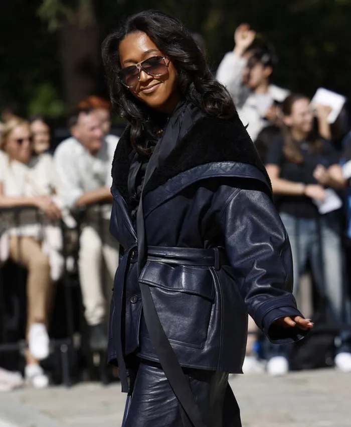 Naomi Osaka Milan Ferragamo Show Jacket