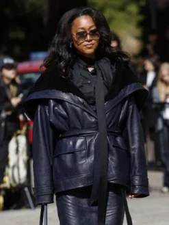 Alternative view of Naomi Osaka Milan Ferragamo Show Jacket