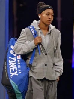 Naomi Osaka Nike Grey Blazer Jacket