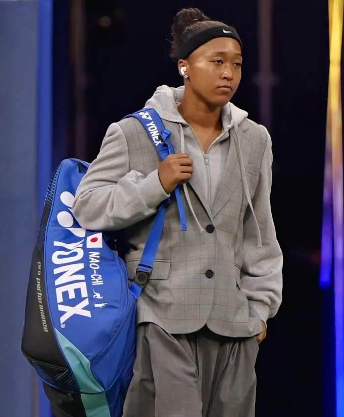 Naomi Osaka Nike Grey Blazer Jacket