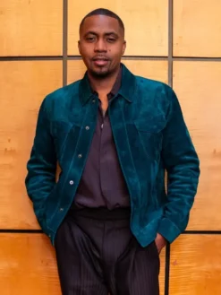 Nas 53rd Birthday Suede Jacket