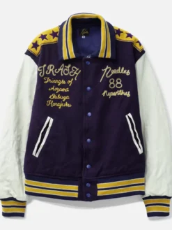 Needles Lettered Purple Jacket