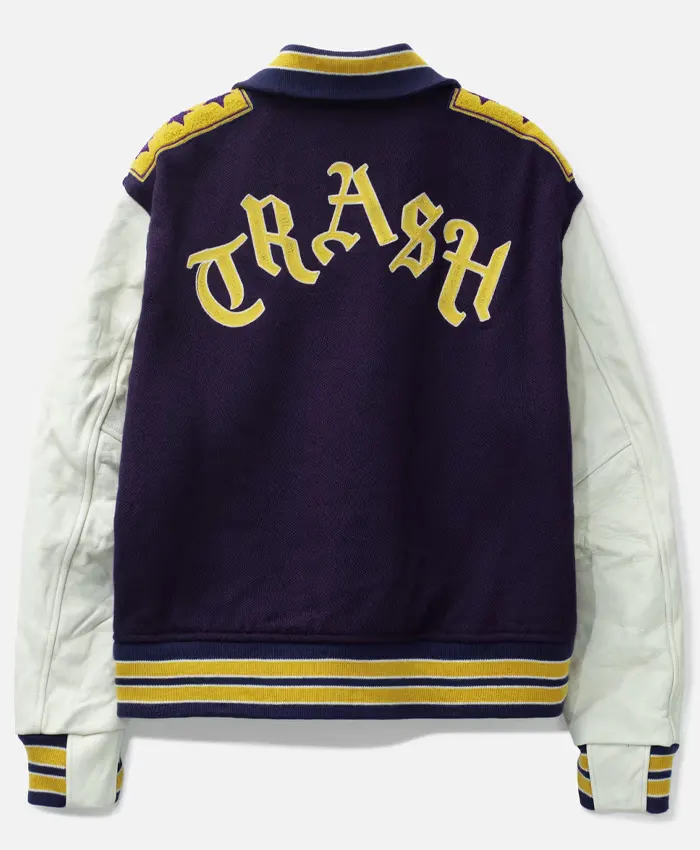 Needles Lettered Purple Jacket Back
